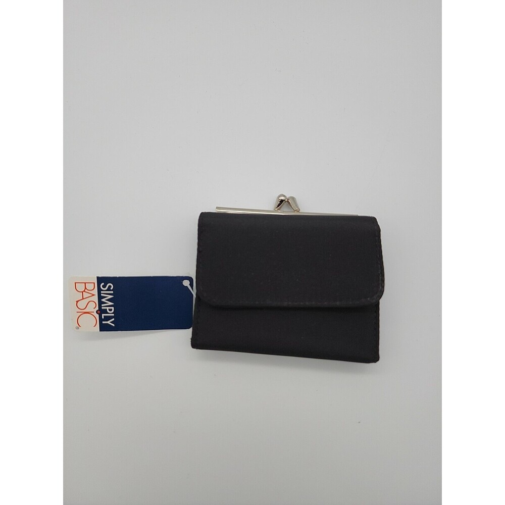 Simply Basic Frame Mini-Purse Change Purse NWT Microfiber Wallet